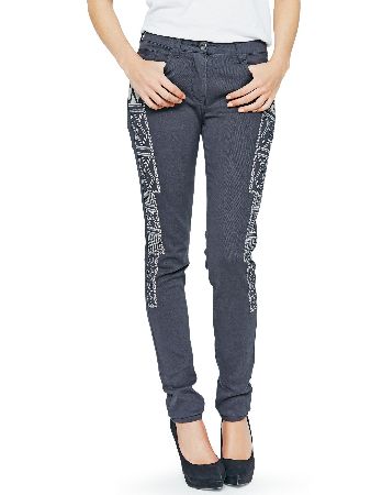 South Molly Emboridered Skinny Jean
