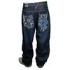 Southpole Deluxe Graff Baggy Fit Jeans (Dark