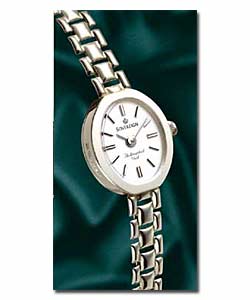 Sovereign Ladies 9ct White Gold Hallmarked Bracelet Watch
