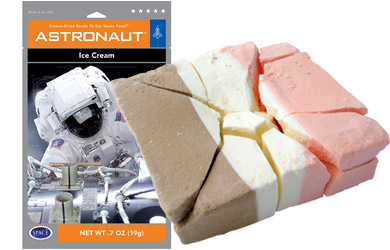 Space Food - Astronaut Ice Cream (Neapolitan)