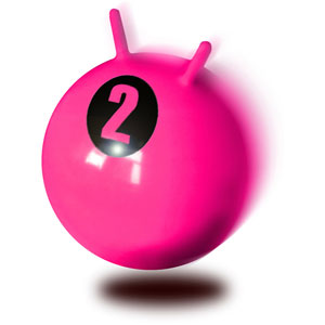 Space Hopper Pink Racing Odd Ball