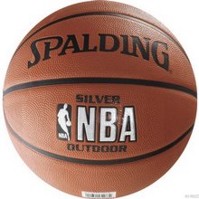 Spalding NBA SILVER OUTDOOR YOUTH BASKETBALL