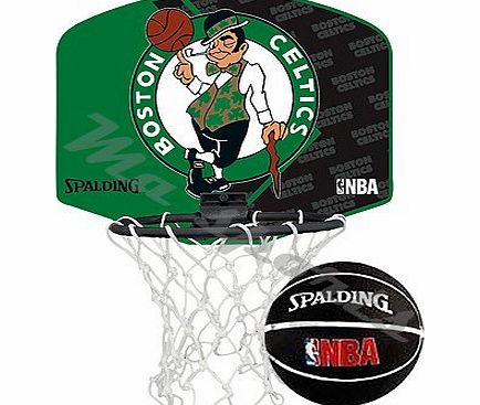 Spalding NBA Team mini basketball set (Boston Celtics)