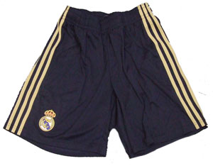 Adidas 07-08 Real Madrid away shorts - Kids