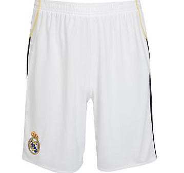 Adidas 09-10 Real Madrid home shorts