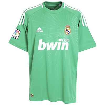 Adidas 2010-11 Real Madrid Adidas Goalkeeper Home Shirt