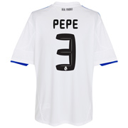 Adidas 2010-11 Real Madrid Home Shirt (Pepe 3)