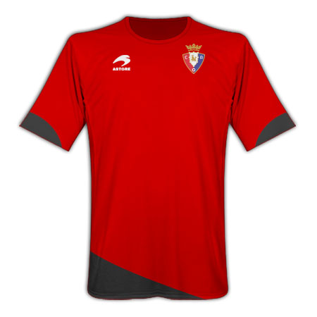 Spanish teams Astore 2010-11 Osasuna Astore Home Football Shirt