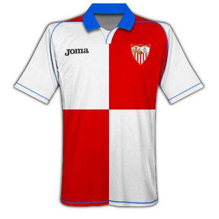 Spanish teams Joma 09-10 Seville Away Shirt