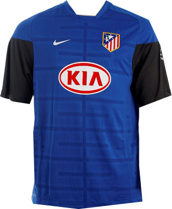 Spanish teams Nike 09-10 Athletico Madrid Training shirt (blue)