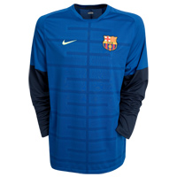 Nike 09-10 Barcelona L/S Training Top (Blue)