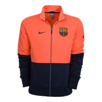 Nike 09-10 Barcelona Lineup Jacket (crimson)