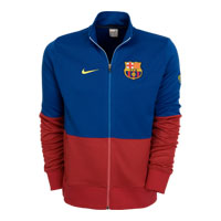 Spanish teams Nike 09-10 Barcelona Lineup Jacket (navy)