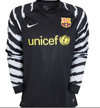 Nike 2010-11 Barcelona Nike Goalkeeper Home Shirt