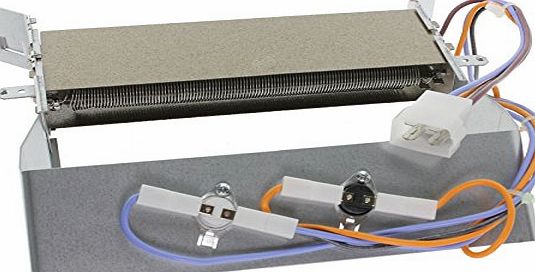 Spares2go Heater Element for Indesit IS70 IS70C IS70CS IDV65 IDC75 ISS70 Tumble Dryer 2300W