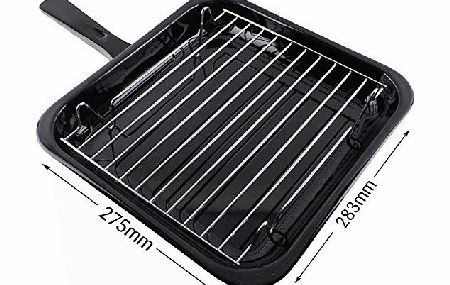 Sares2go Grill Pan amp; Mesh For SpinFlo Caravan / Boat / Motorhome Cookers amp; Ovens