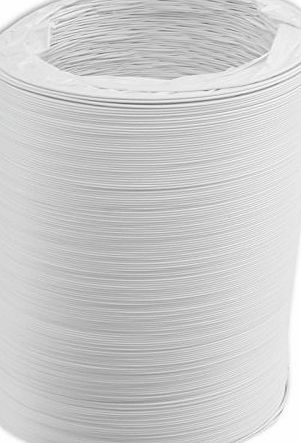 Spares2go  5m Extra Long Universal Condenser Vent Hose Pipe for all makes and models of Vented Tumble Dryer (5 Metres / 4``)