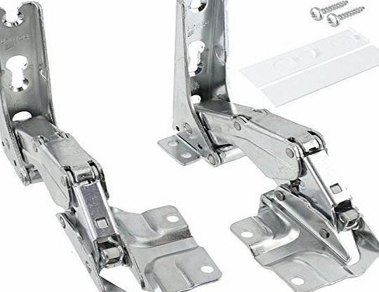 Spares2go  Integrated Hettich Door Hinges for Bosch Fridge Freezer - Fitment List D