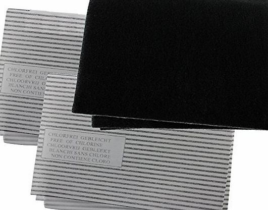 Spares2go  Universal Cooker Hood Carbon Grease Filter Kit for Kitchen Extractor Fan Vent