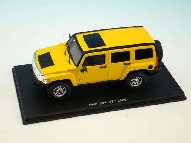 Spark Hummer H3 2006 Yellow