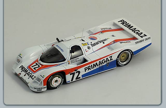 Porsche 962 C No.72 2nd Le Mans 1987 P. Yver