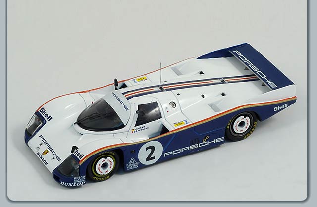 Spark Porsche 962 No.2 Le Mans 1986 J. Mass - B.