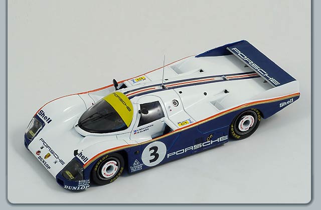 Porsche 962 No.3 Le Mans 1986 V. Schuppan - D.