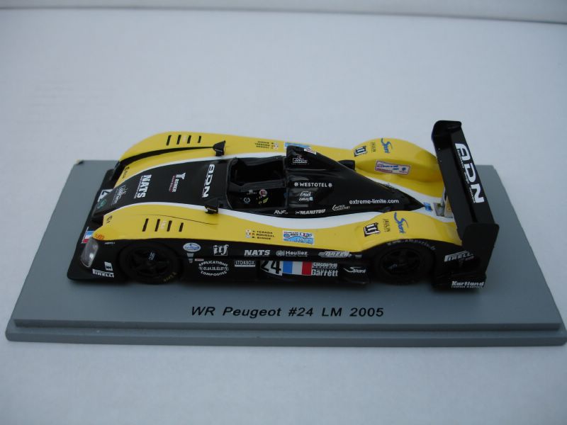 WR Peugeot #24 LM 2005 in Yellow/Black