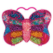 & Glitz Butterfly Bead Case