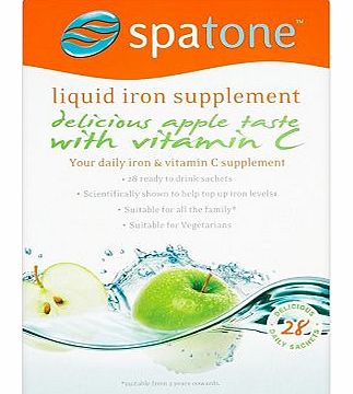 Spatone Liquid Iron Supplement Delicious Apple