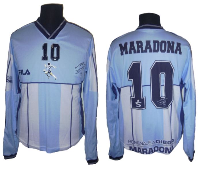 Special Editions Fila Diego Maradona L/S Testimonial Shirt