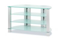 Spectral CR11110 Corner 4 Shelf TV Rack ( CR-11110 CR 11110 ) - Black Glass