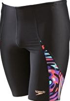 Speedo, 1294[^]210339 Allover Splice Jammer Print 3 - Black Violet and