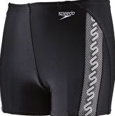 Speedo, 1294[^]179863 Boys Endurance 10 Monogram Aquashort - Black and