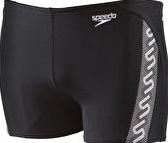 Speedo, 1294[^]181103 Endurance Plus Monogram Aquashort - Black and