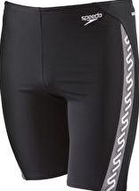 Speedo, 1294[^]181083 Endurance Plus Monogram Jammer - Black and White