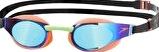 Speedo, 1294[^]230889 Fastskin 3 Elite Goggle Mirror - Orange and Green