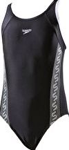 Speedo, 1294[^]198628 Girls Endurance 10 Monogram Muscleback - Black
