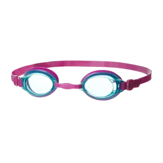 Speedo Junior Girls Jet V2 Goggles - Purple/Blue