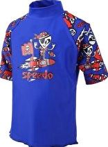 Speedo, 1294[^]249504 Tots Boys Essential Suntop - Blue and Red