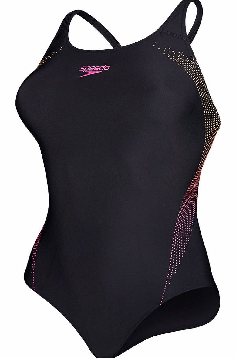 Speedo Womens Placement Powerback Swimsuit SS15