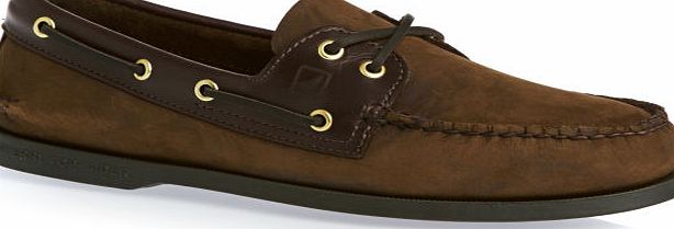 Sperry Mens Sperry A/o 2-eye Shoes - Brown/buc Brown