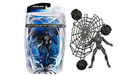 3 - Limited Edition Spider-Man with Wall-Hanging Web!