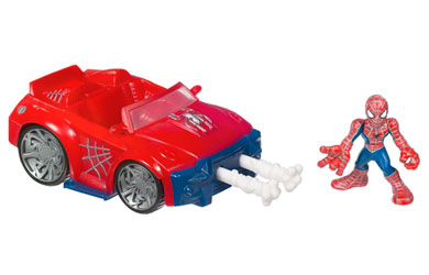 spider-man Super Hero Squad Spider Racer