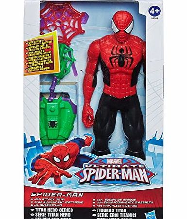 Spider-Man Titan Heroes Series Action Figure with Goblin Attack Gear