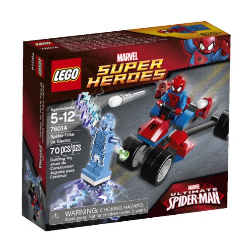 Spider-Trike vs. Electro LEGO Super Heroes 76014: Spider-Trike vs. Electro