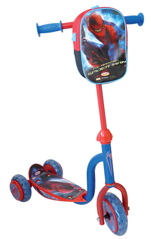 Spiderman 3-Wheel Scooter