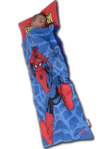 Spiderman Fleece Snuggle Sac Sleeping Bag