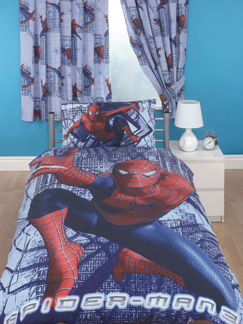 Spiderman Gravity 54` Drop Curtains - Great