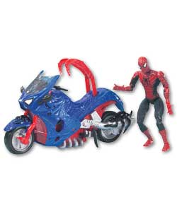 Spiderman Web Cycle with Figure